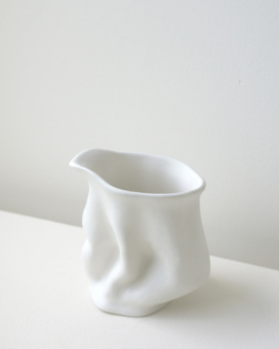 Milk Jug - Vessel in Matte White