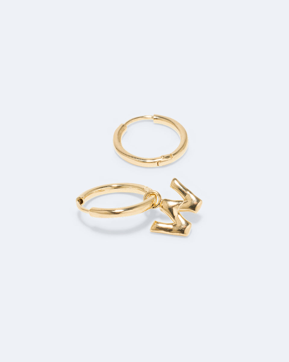 Classicworks™ W - Recycled Gold Vermeil Earrings