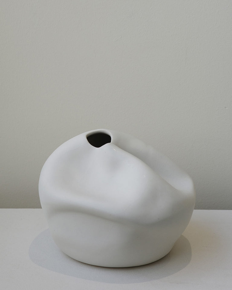 Compound - Large Vessel in Matte White