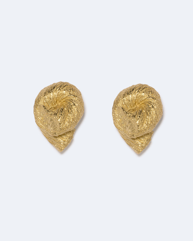 Cord - Gold Plated Earrings