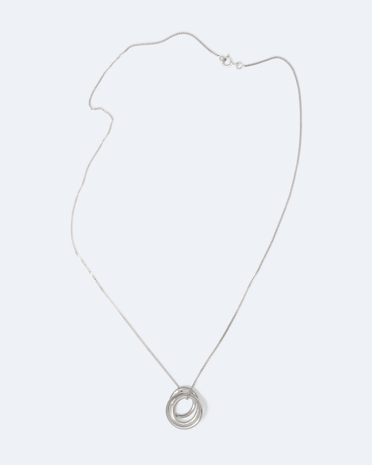 Flow - Recycled Silver Pendant