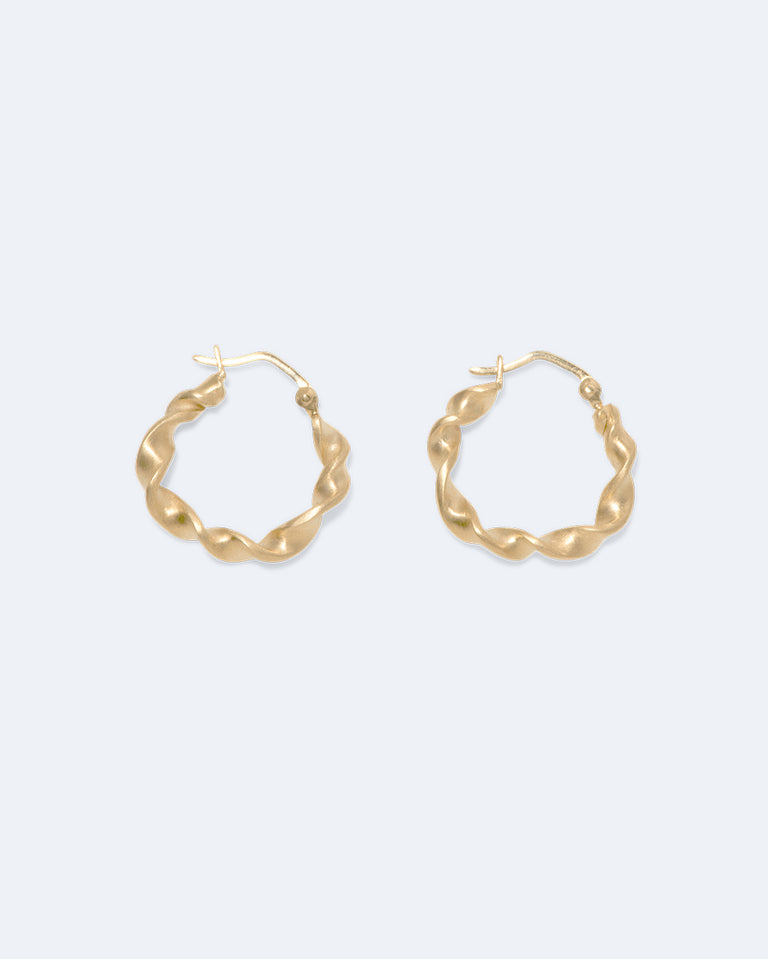 "Notsobig" Flux - Recycled Gold Vermeil Earrings