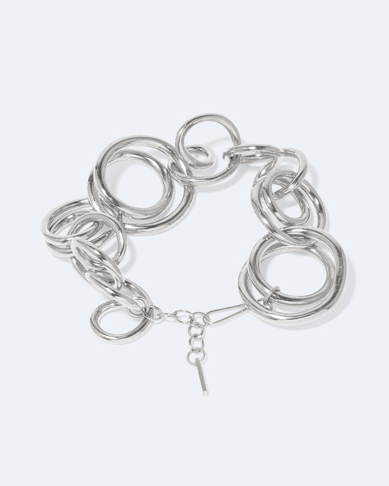 Befuddled - Platinum Plated Bracelet