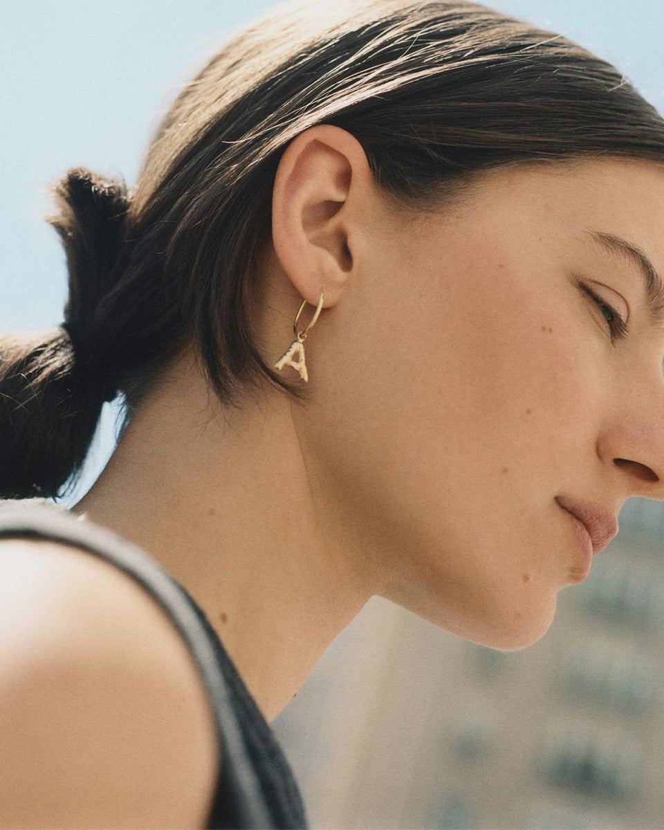 Classicworks™ D - Recycled Gold Vermeil Earrings