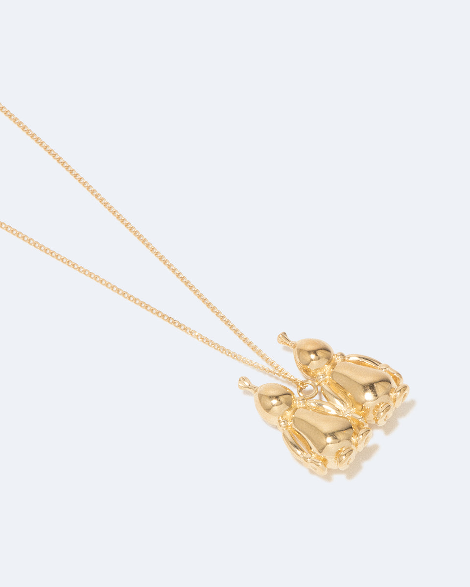 Classicworks™ Gemini Zodiac Balloon - Gold Plated Pendant