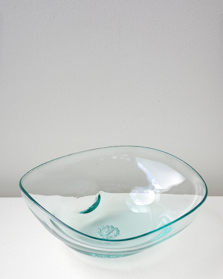 The Fruit Bowl - Recycled Glass Bowl in Clear