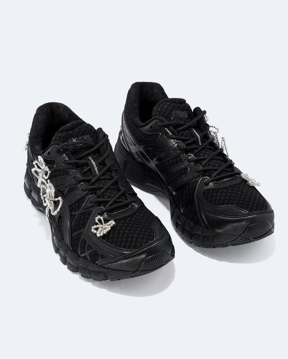 Completedworks for ASICS - GEL KAYANO™ 20 Black Flower Sneakers
