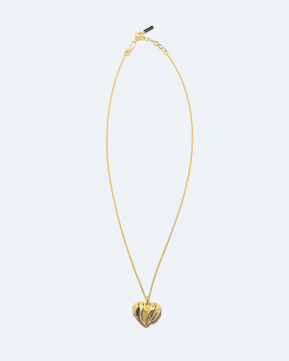 Heart Locket - Recycled Gold Vermeil Pendant