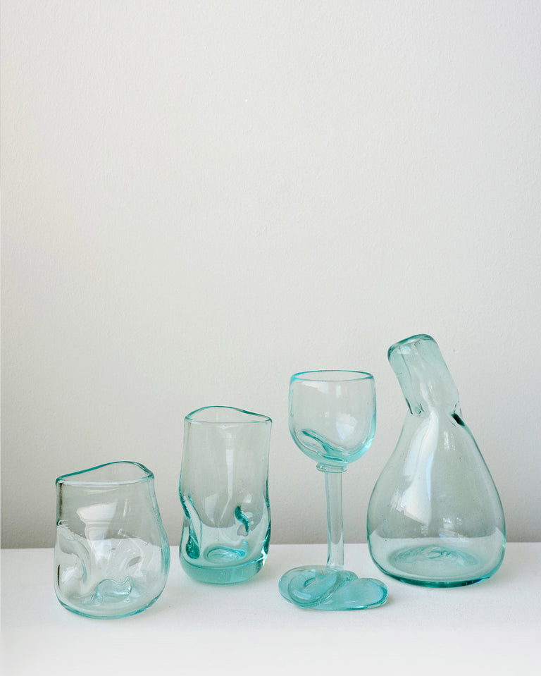 Thaw - Recycled Glass Tumbler in Clear