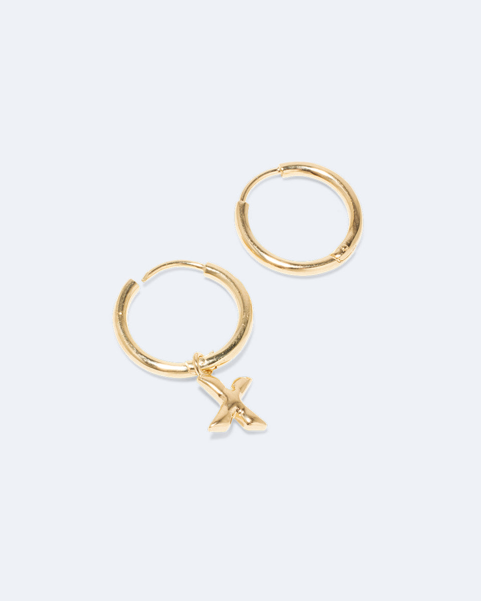 Classicworks™ X - Recycled Gold Vermeil Earrings