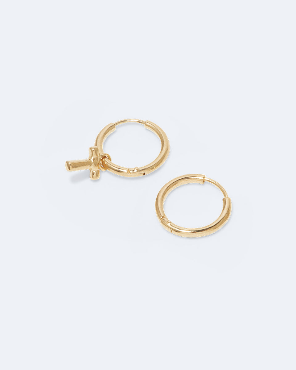 Classicworks™ T - Recycled Gold Vermeil Earrings