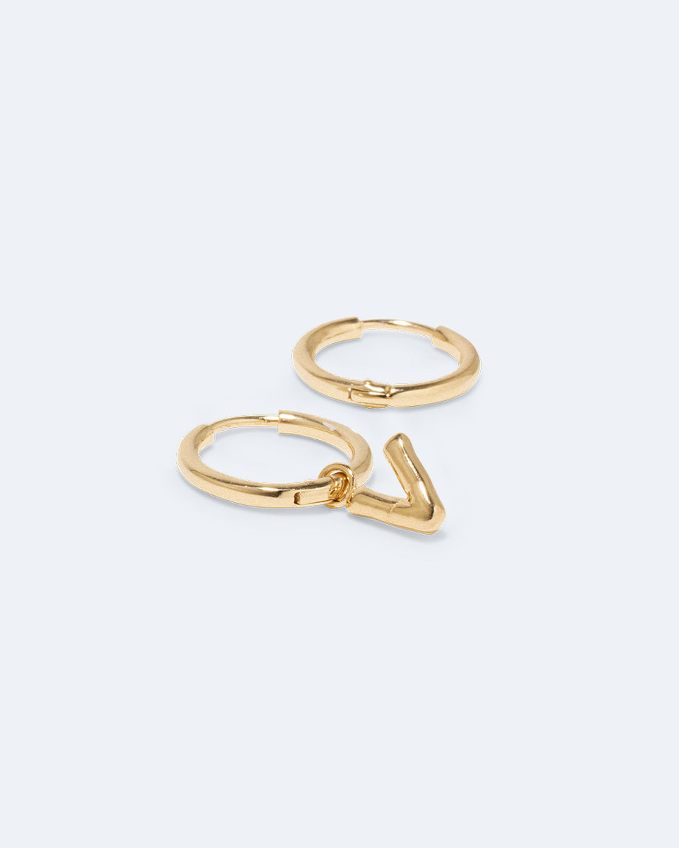 Classicworks™ V - Recycled Gold Vermeil Earrings