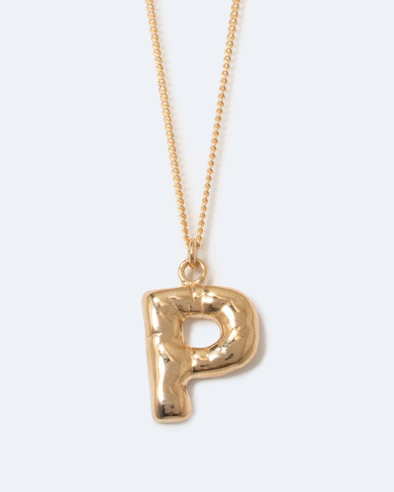 Classicworks™ P - Gold Plated Necklace