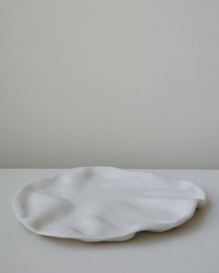 The Perfect Plate to Confound an In‐Law - Large Plate in Matte White