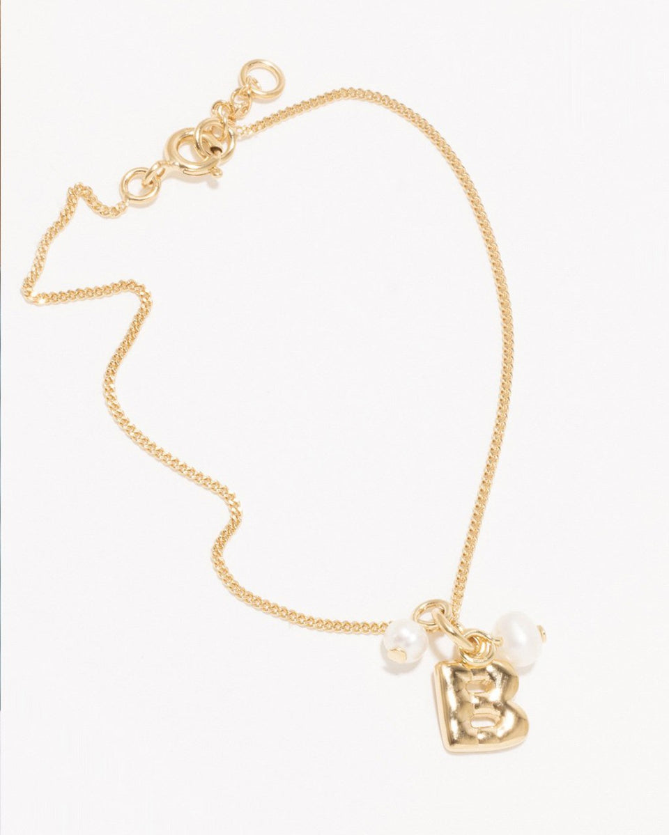 Classicworks™ B - Gold Vermeil and Pearl Bracelet