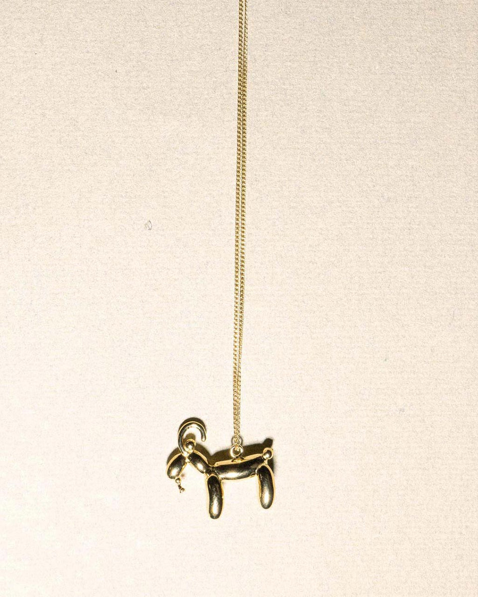 Classicworks™ Capricorn Zodiac Balloon - Gold Plated Pendant