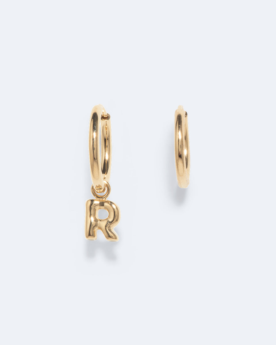 Classicworks™ R - Recycled Gold Vermeil Earrings