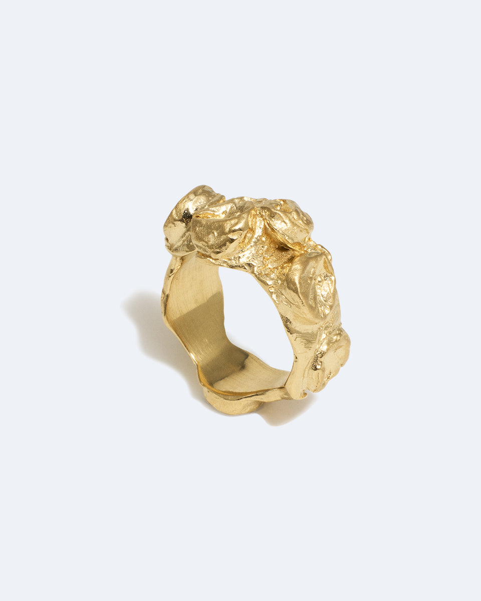 Bubble - Gold Vermeil Ring