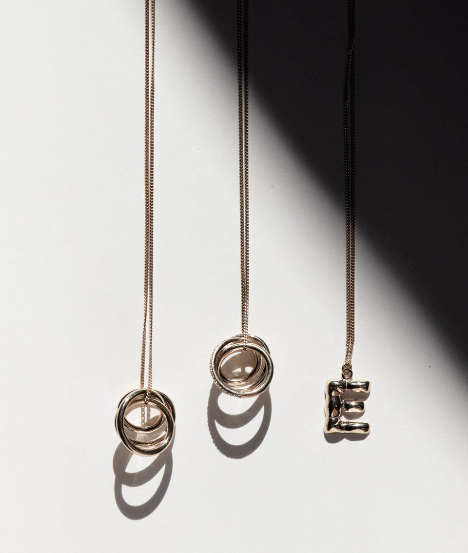 Flow - Recycled Gold Vermeil Pendant