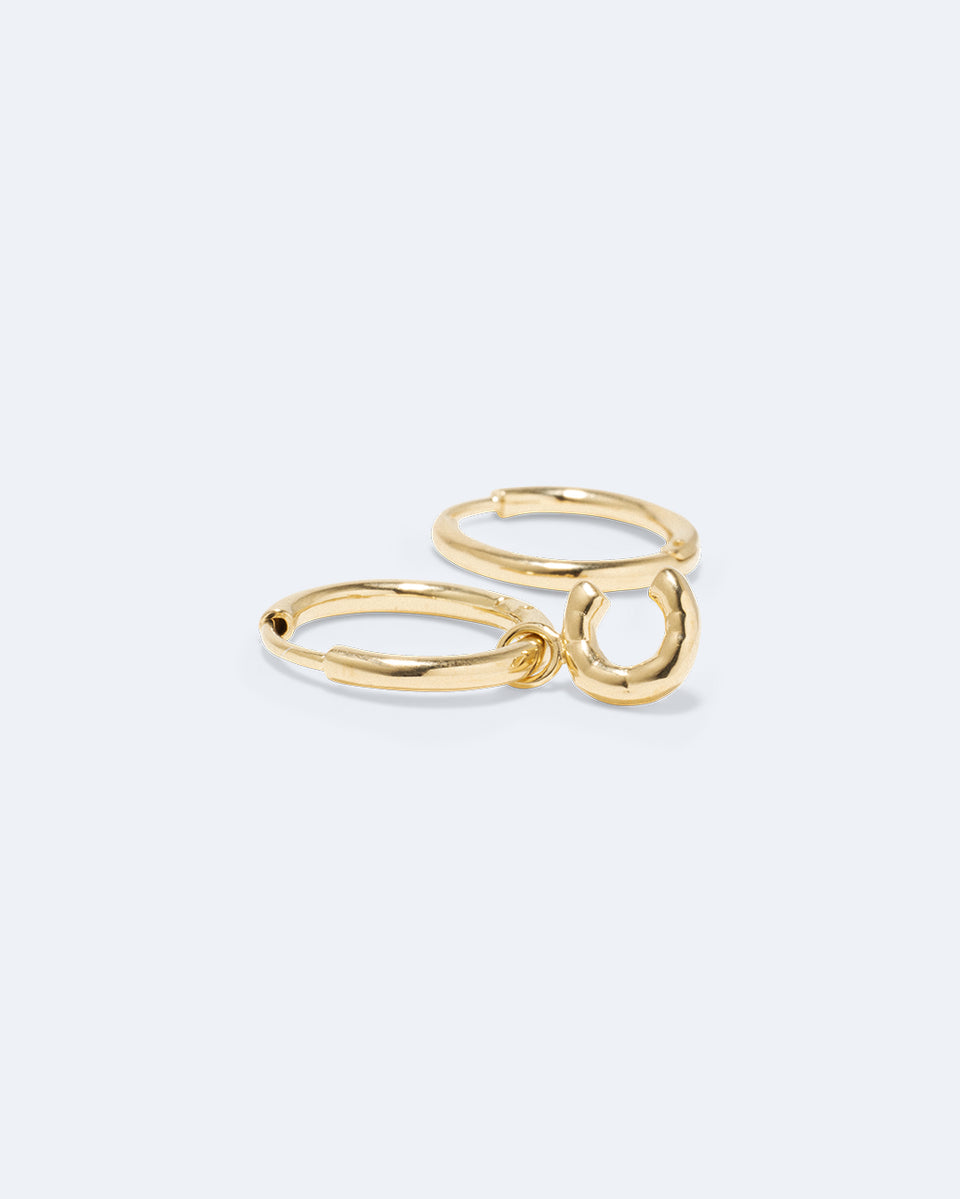 Classicworks™ C - Recycled Gold Vermeil Earrings