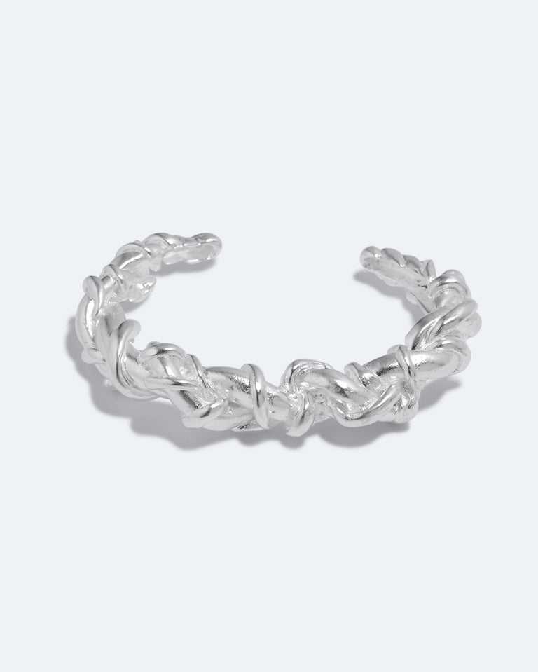 Labyrinth - Silver Plated Cuff