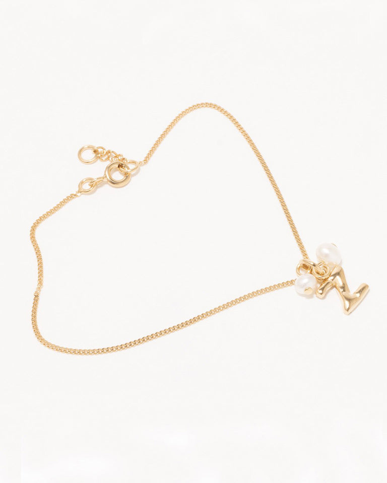 Classicworks™ Z - Pearl and Recycled Gold Vermeil Bracelet