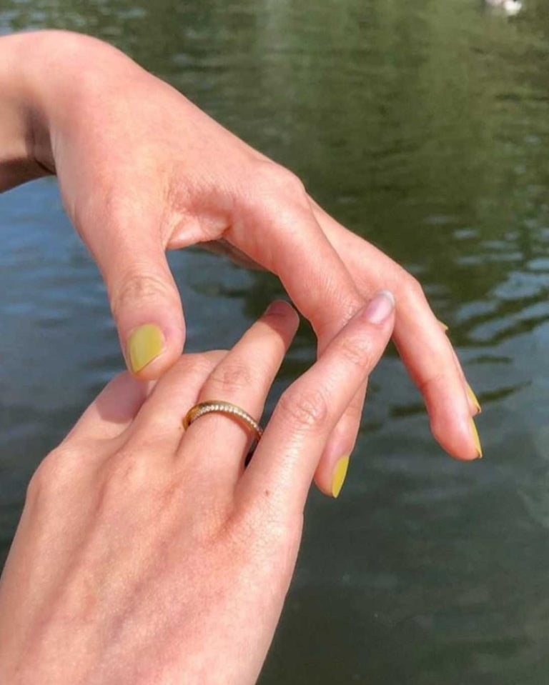 Different Kind of World - 18 Carat Yellow Gold and Diamond Ring