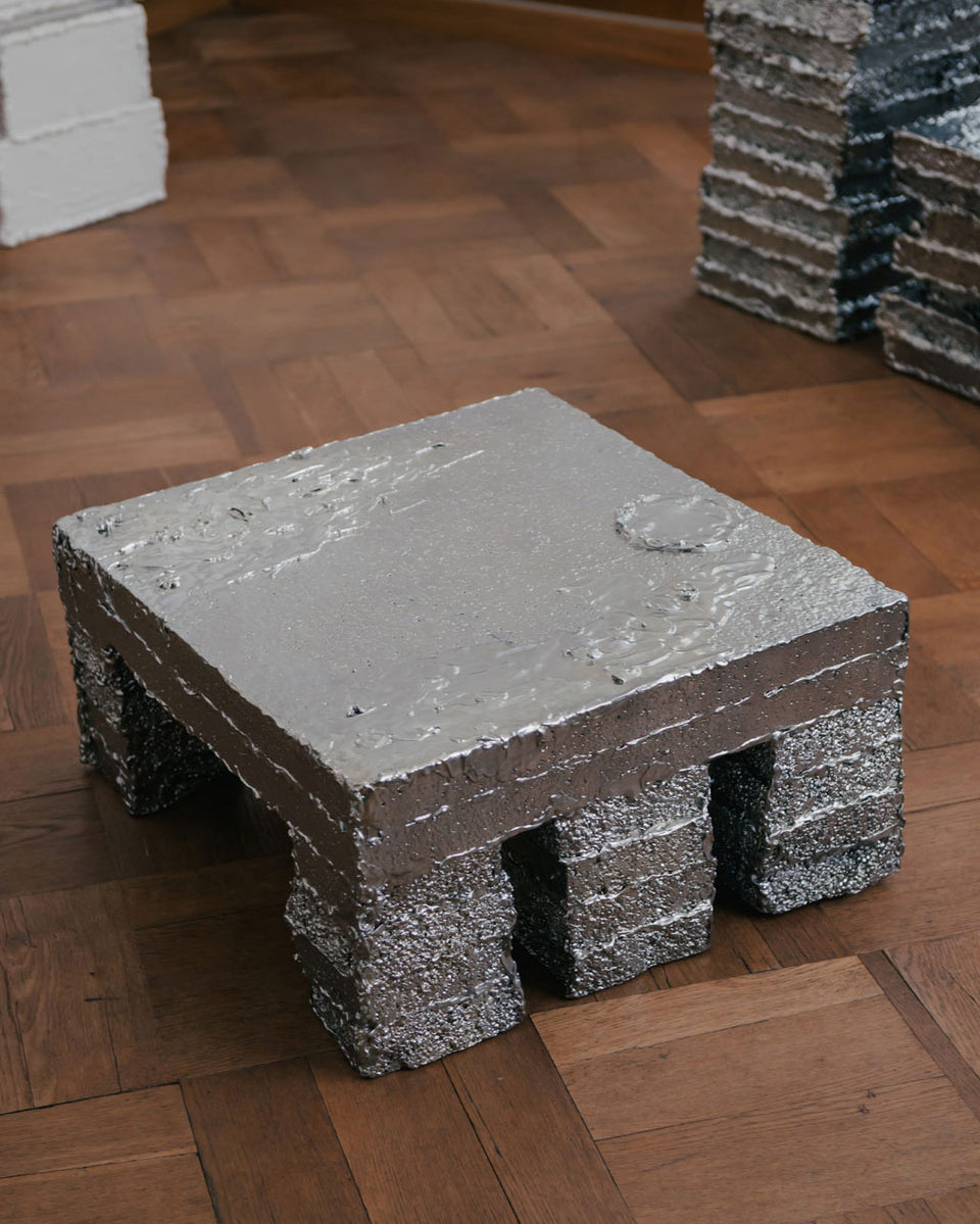 Silver Coffee Table