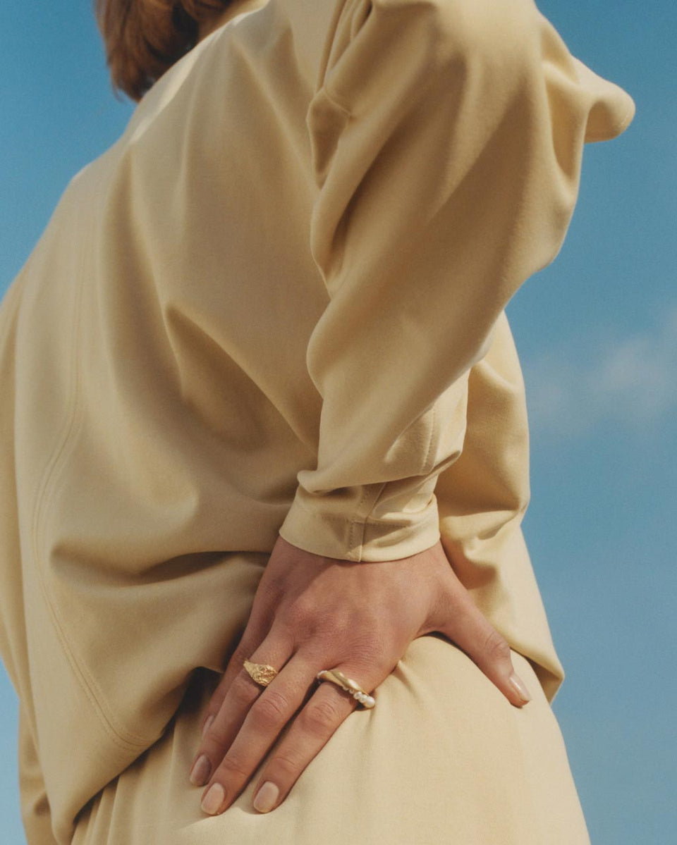 Foil - Recycled Gold Vermeil Ring