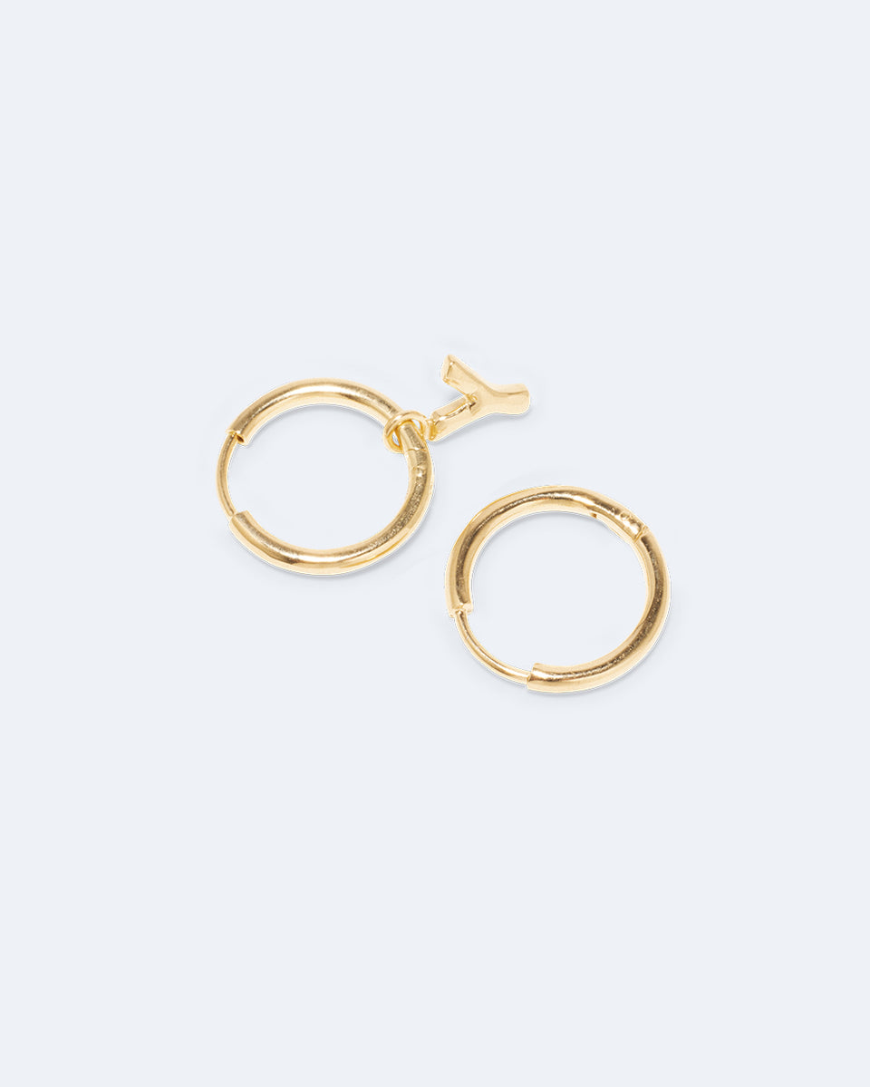 Classicworks™ Y - Recycled Gold Vermeil Earrings