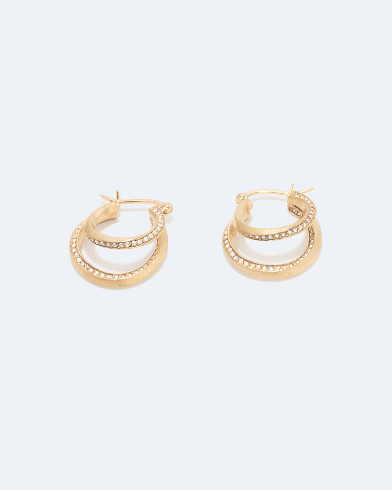 Suburbs - Recycled Gold Vermeil Earrings