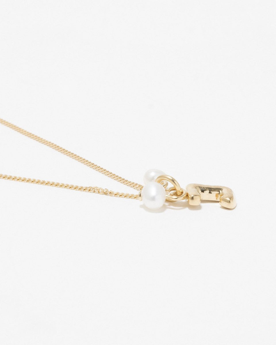 Classicworks™ J - Gold Vermeil and Pearl Bracelet