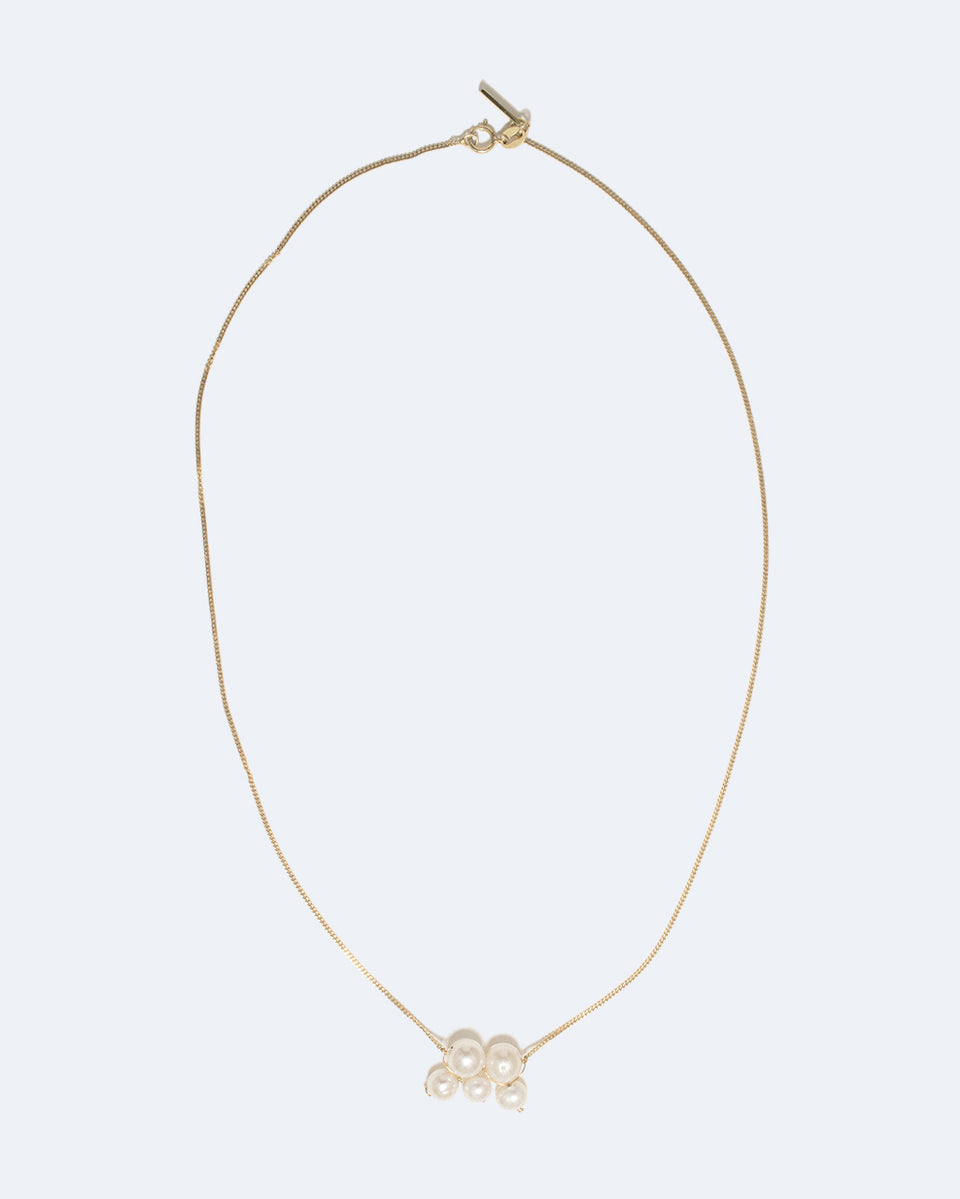 What's the Big Idea? - Pearl and Gold Vermeil Pendant