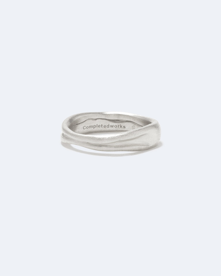 Deflated ("Do Not Inflate") - Recycled Silver Ring