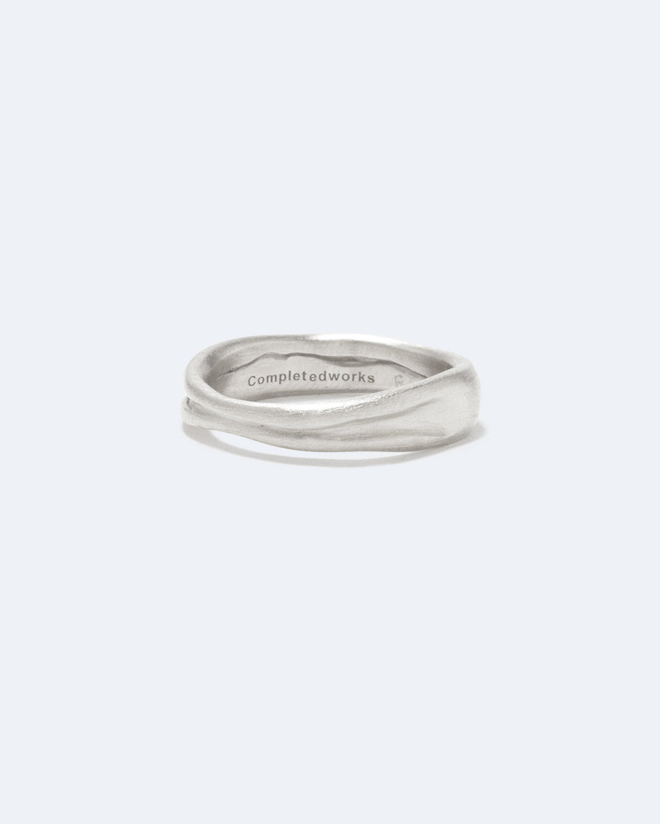 Deflated ("Do Not Inflate") - Recycled Silver Ring