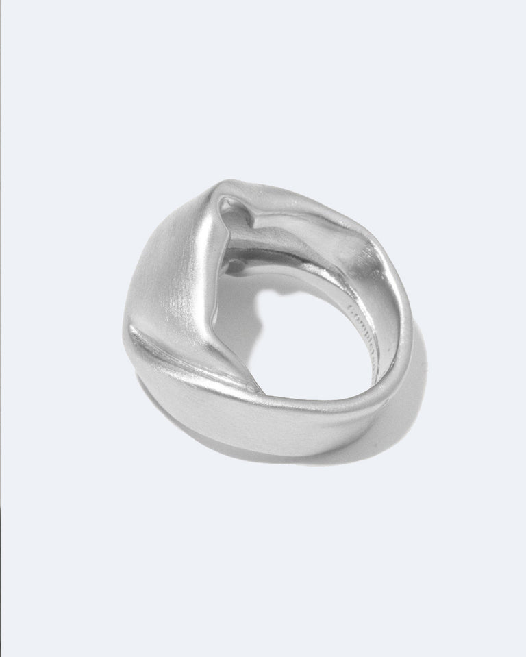 The Best Place to be a Puffin - Platinum Plated Ring