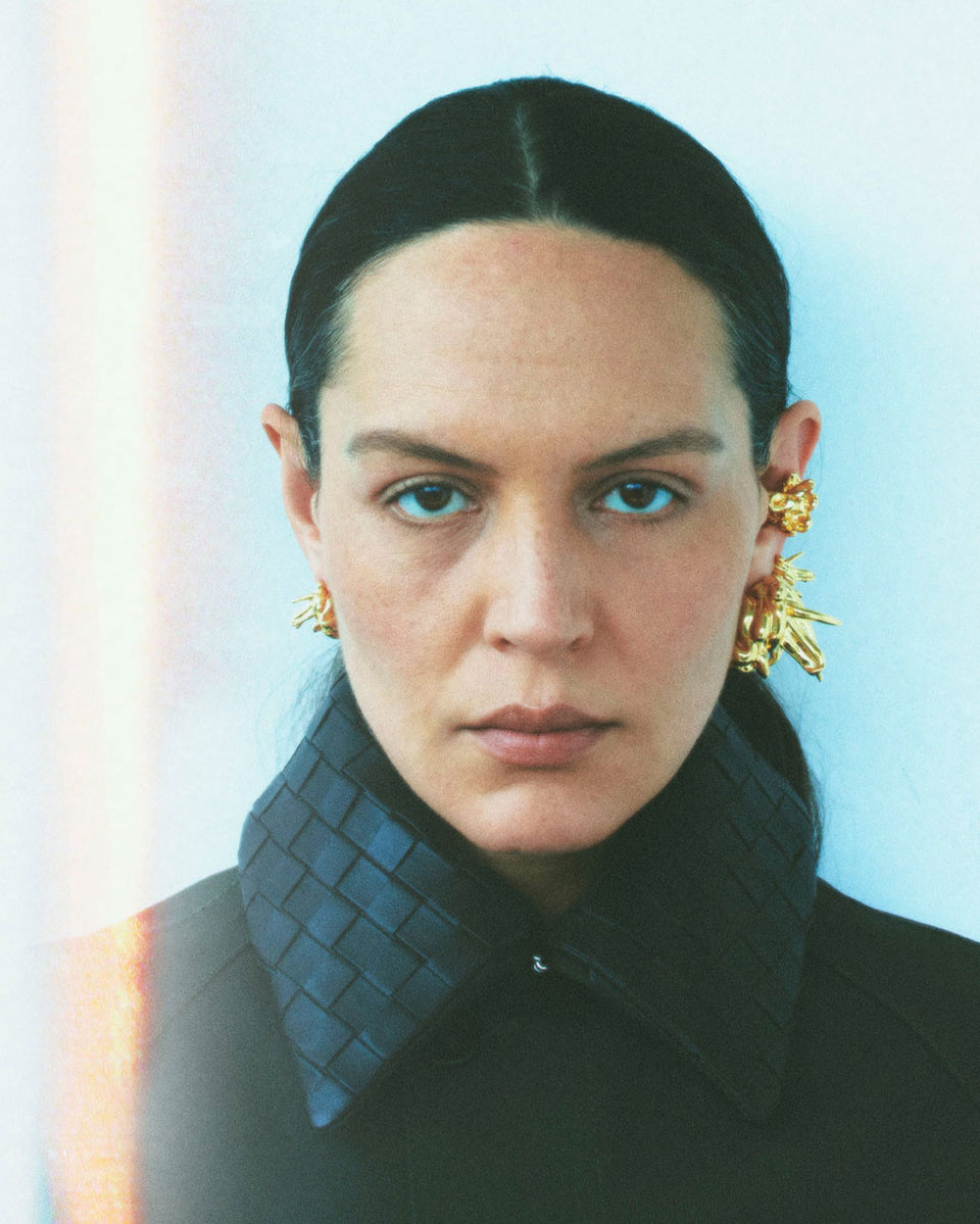 "Notsobig" General Strike - Gold Plated Earrings