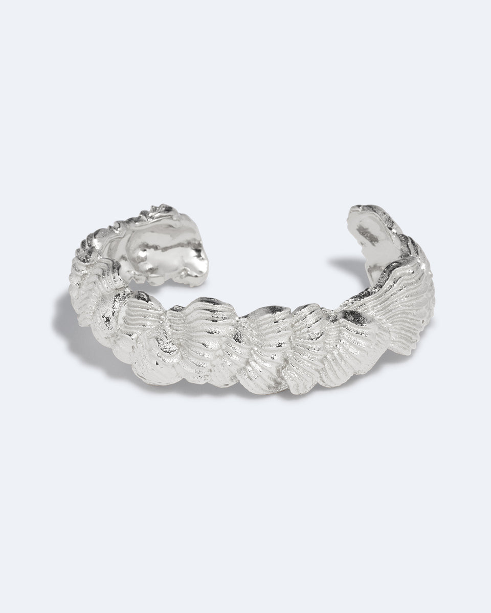 Buttercream (Or, The Icing on the Cake) - Silver Plated Cuff