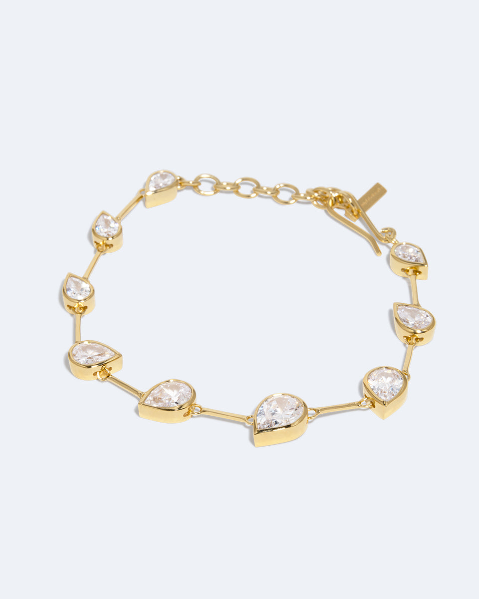 Myriad - Zirconia and Recycled Gold Vermeil Bracelet