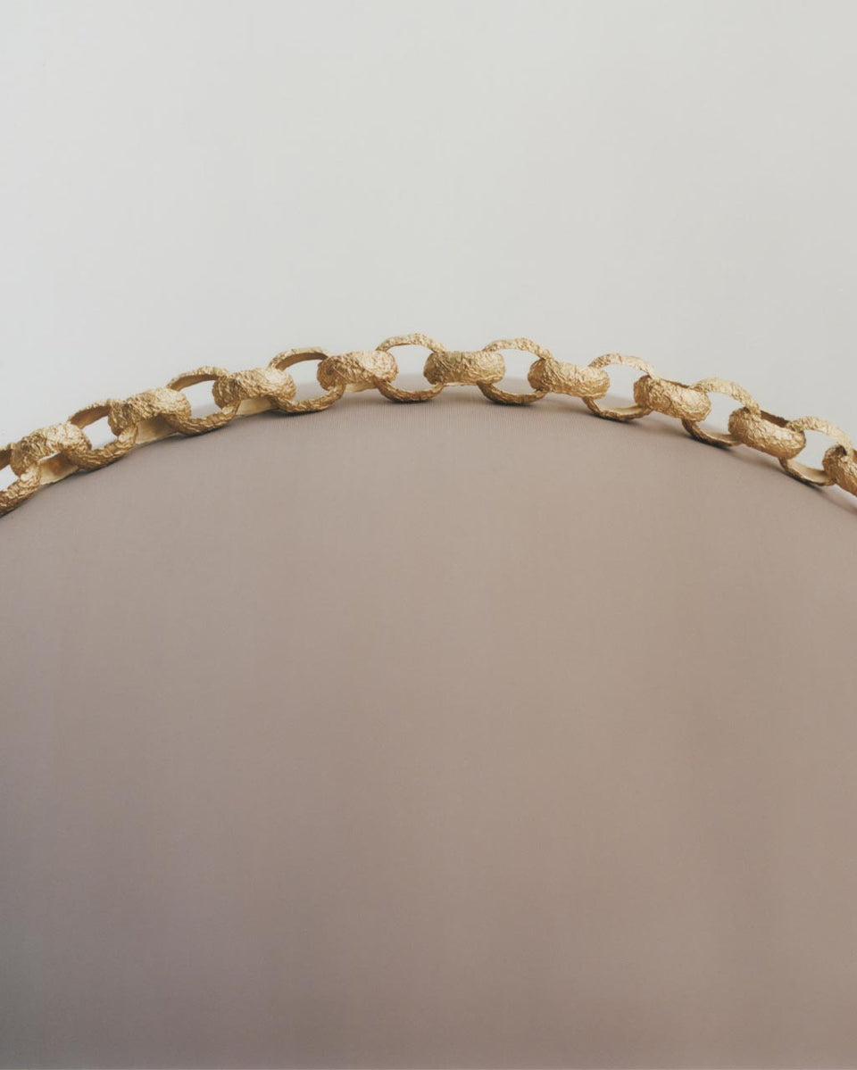The Cave You Fear to Enter Holds The Treasure That You Seek -  Gold Plated Necklace