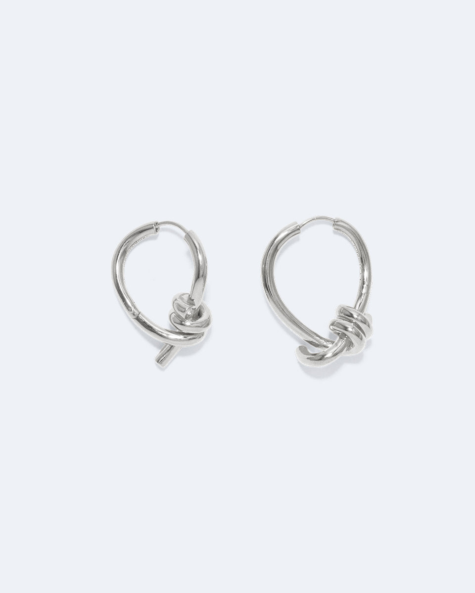 The Freedom to Imagine II - Recycled Silver Earrings