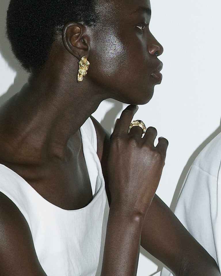Bubble - Gold Vermeil Ring