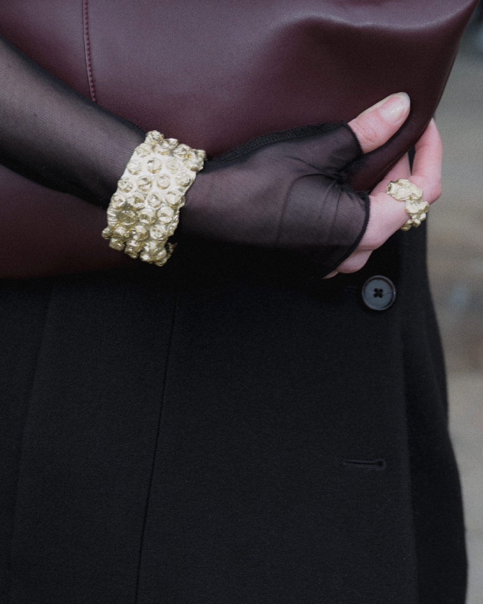 Padding - Gold Plated Cuff