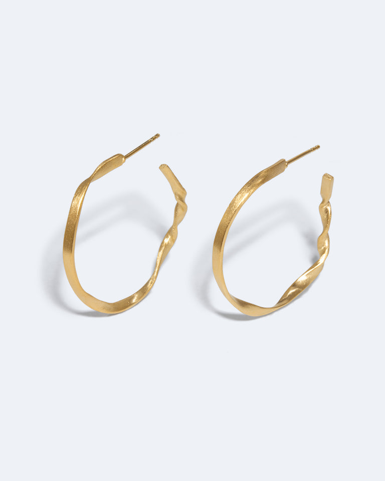 The Tenderest Thing - Recycled Gold Vermeil Earrings