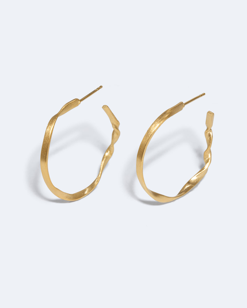 The Tenderest Thing - Recycled Gold Vermeil Earrings