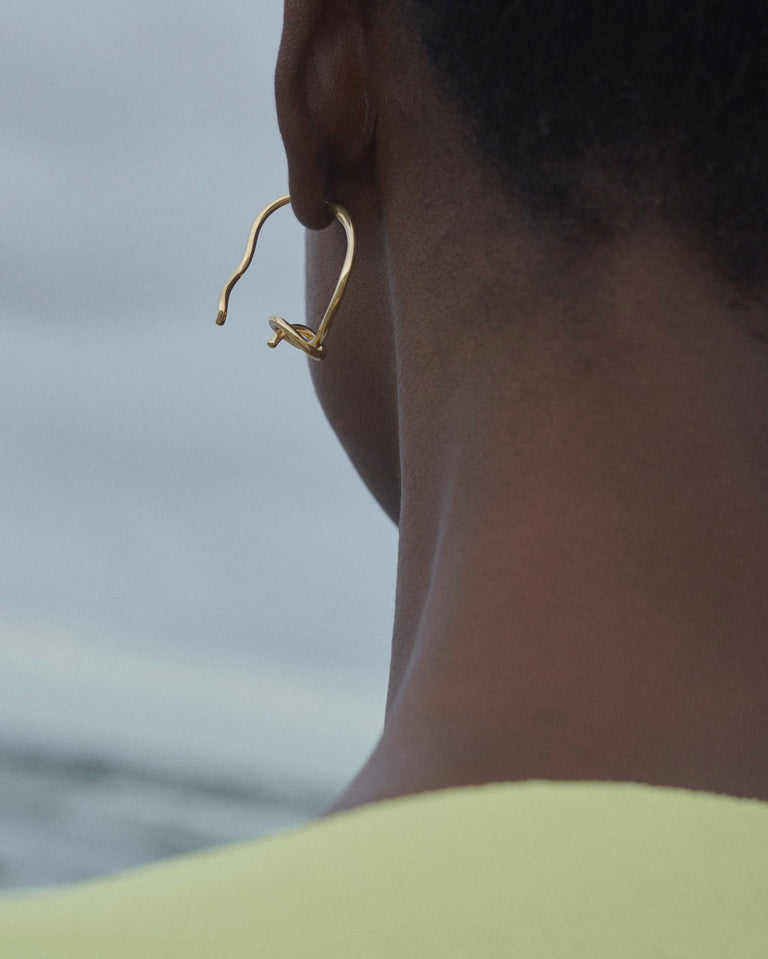 The Freedom to Imagine - Recycled Gold Vermeil Earrings