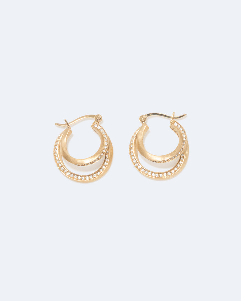 Suburbs - Recycled Gold Vermeil Earrings