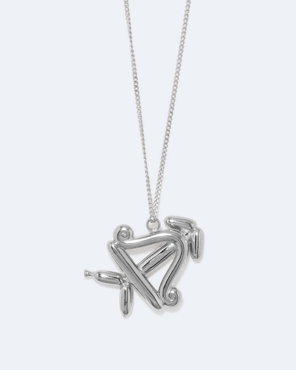 Classicworks™ Sagittarius Zodiac Balloon - Platinum Plated Pendant