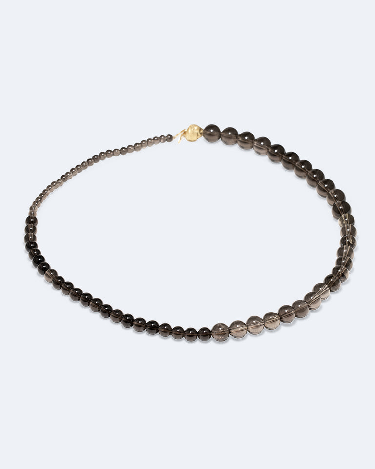 Tidelands - Smoky Quartz and Recycled Gold Vermeil Necklace
