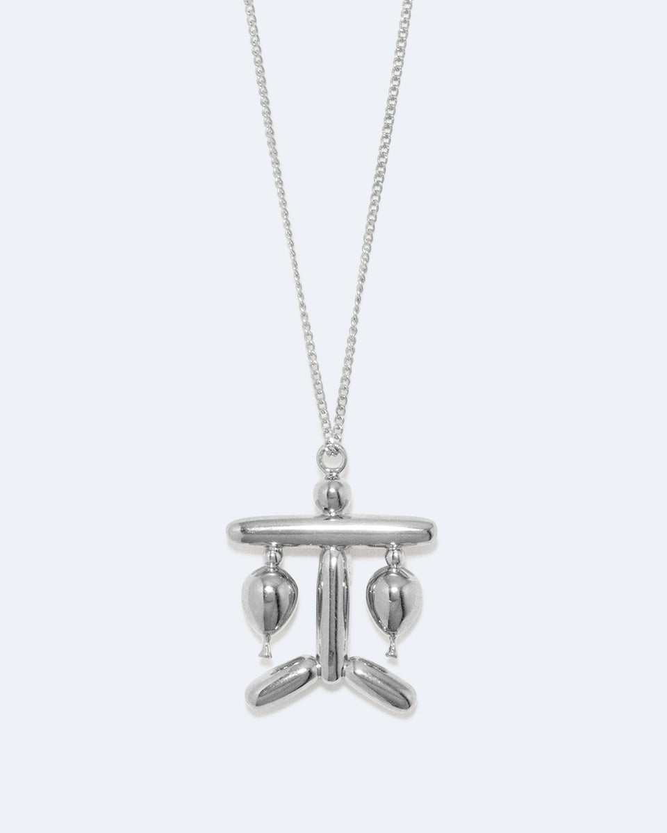 Classicworks™ Libra Zodiac Balloon - Platinum Plated Pendant